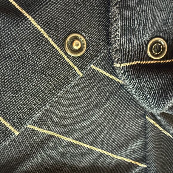 Chico's Travelers Top Women Medium Striped Long Sleeve Vacation Nautical Preppy - Picture 14 of 14